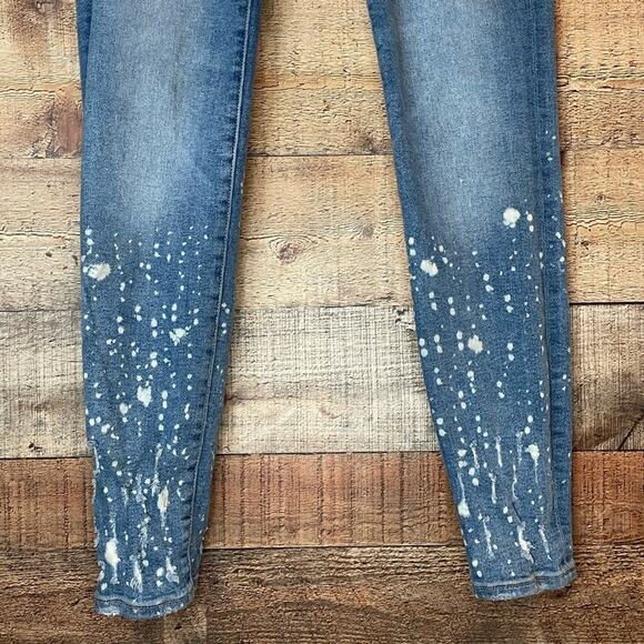 DL1961 Florence Ankle Mid Rise Instasculpt Skinny Jeans Venice Blue SIze 27 - Picture 4 of 11